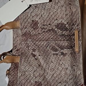 Lucky Brand Leather/Suede purse